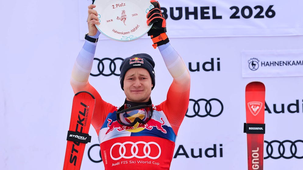 Secondo a Kitzbühel. Odermatt conquista il suo 100mo podio, ma è deluso: «Per me quella di oggi è una sconfitta»