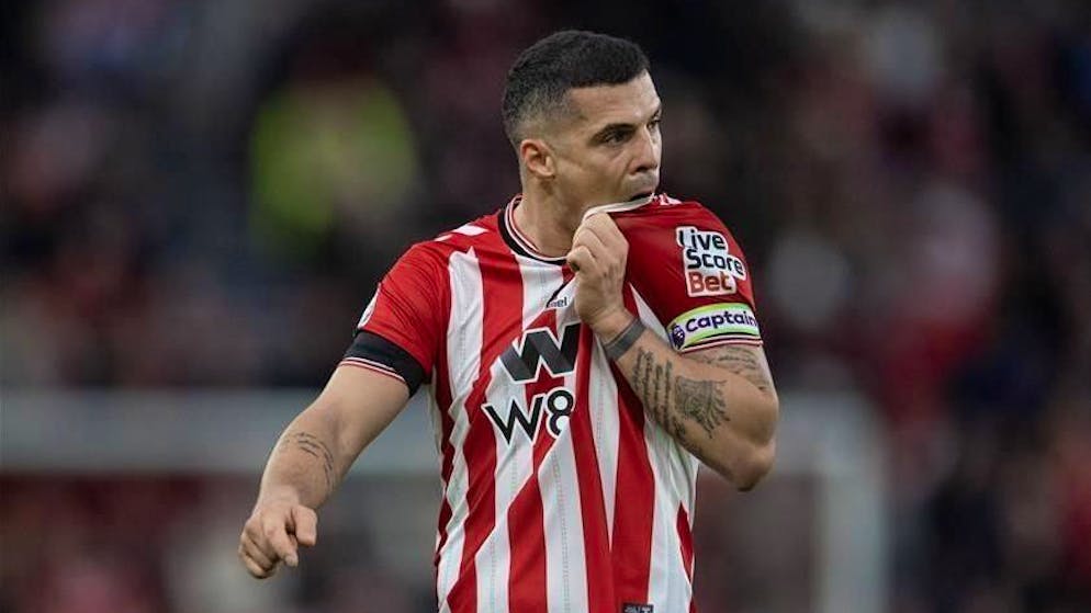 Al via la riabilitazione. Granit Xhaka si è infortunato alla caviglia