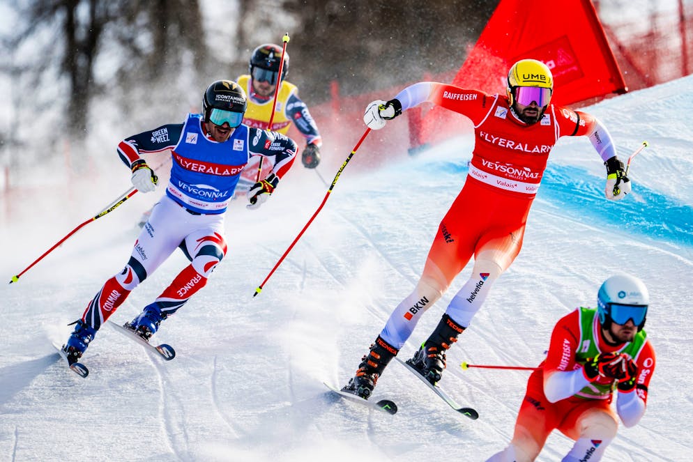 Veysonnaz résiste aux Suisses : seuls Regez et Baur en demi-finales.