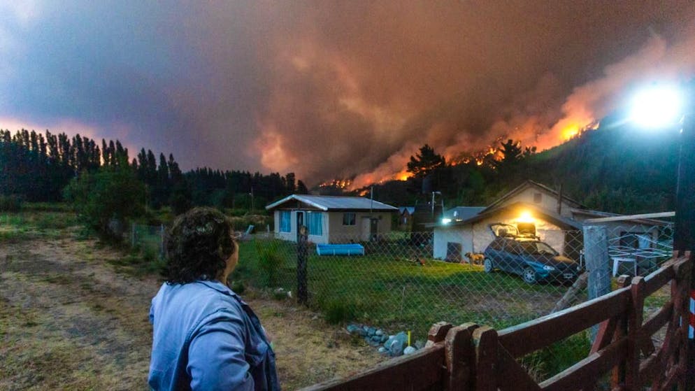 Le Chubut est l'une des provinces argentines touchées par les incendies de forêt.