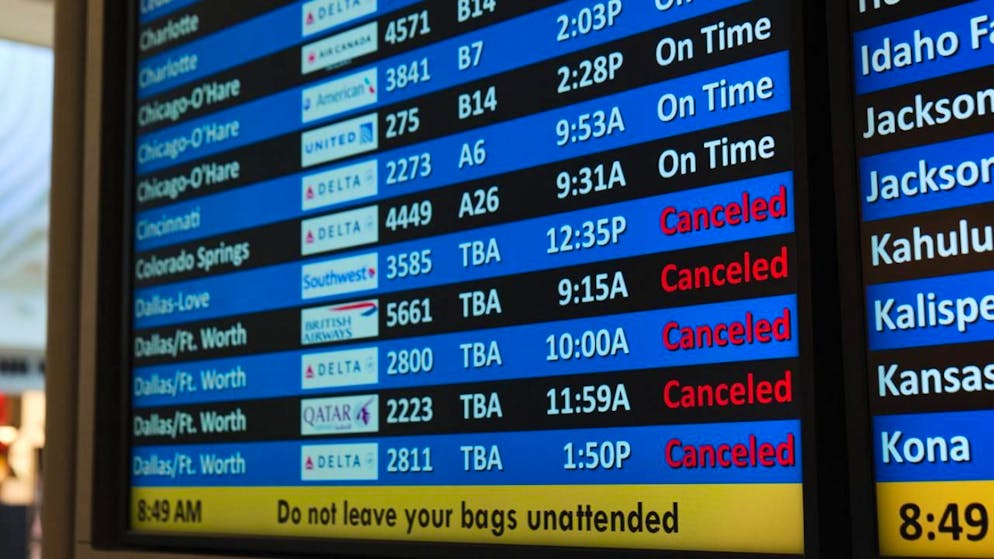 État d'urgence déclaré. Une tempête hivernale majeure déferle sur les Etats-Unis