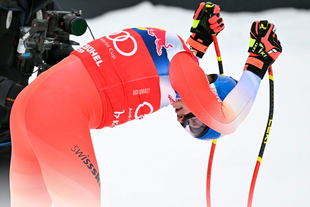 Marco Odermatt verpasst sein grosses Saisonziel haarscharf.