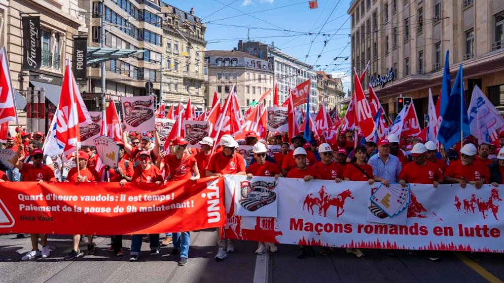 In autunno diverse manifestazioni si erano tenute in varie città svizzere.
