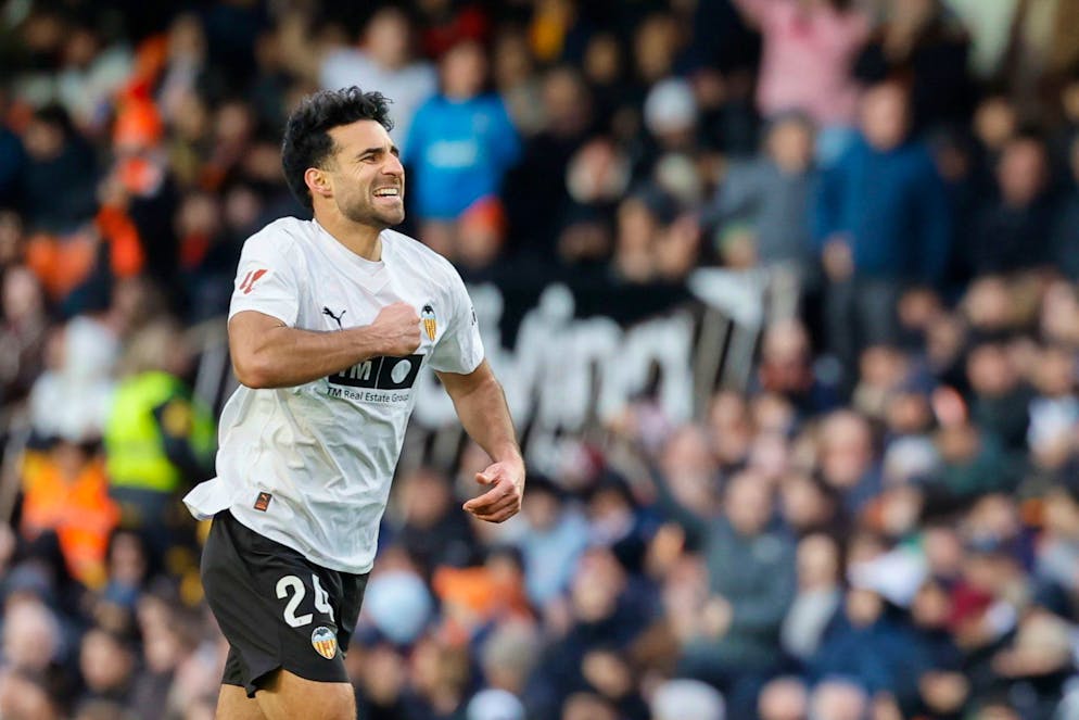 Eray Cömert marque son premier but de la saison avec Valence.