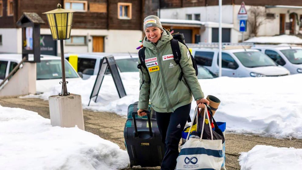 Die Reise ins Goms hat sich für Nadine Fähndrich gelohnt