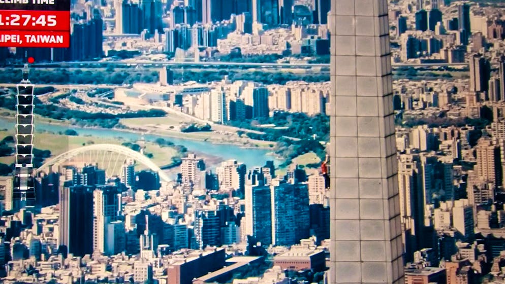 Honnold negli ultimi metri: «Sapete una cosa? Mi sento un po' stanco ora....».