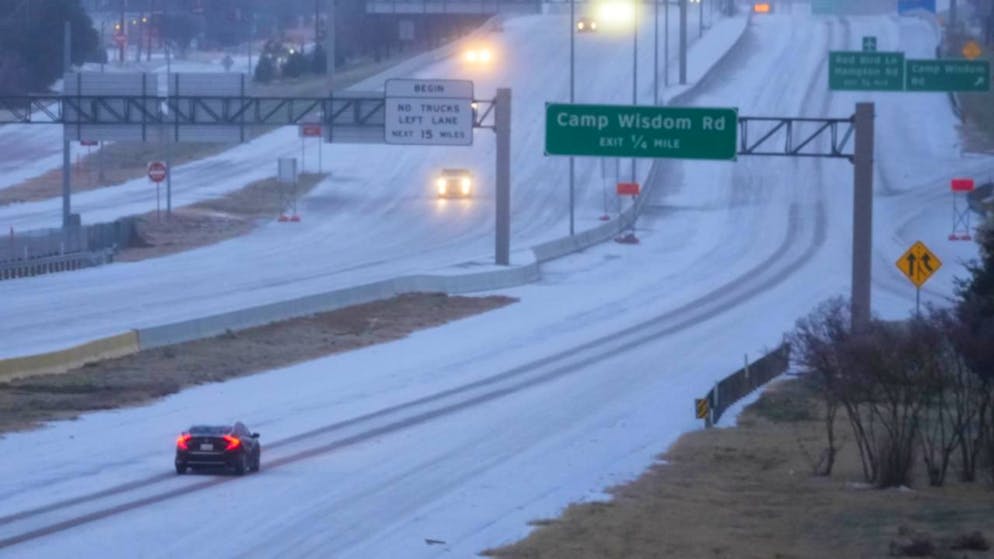 Jusqu’à -45 °C. Une violente tempête hivernale s’abat sur les États-Unis