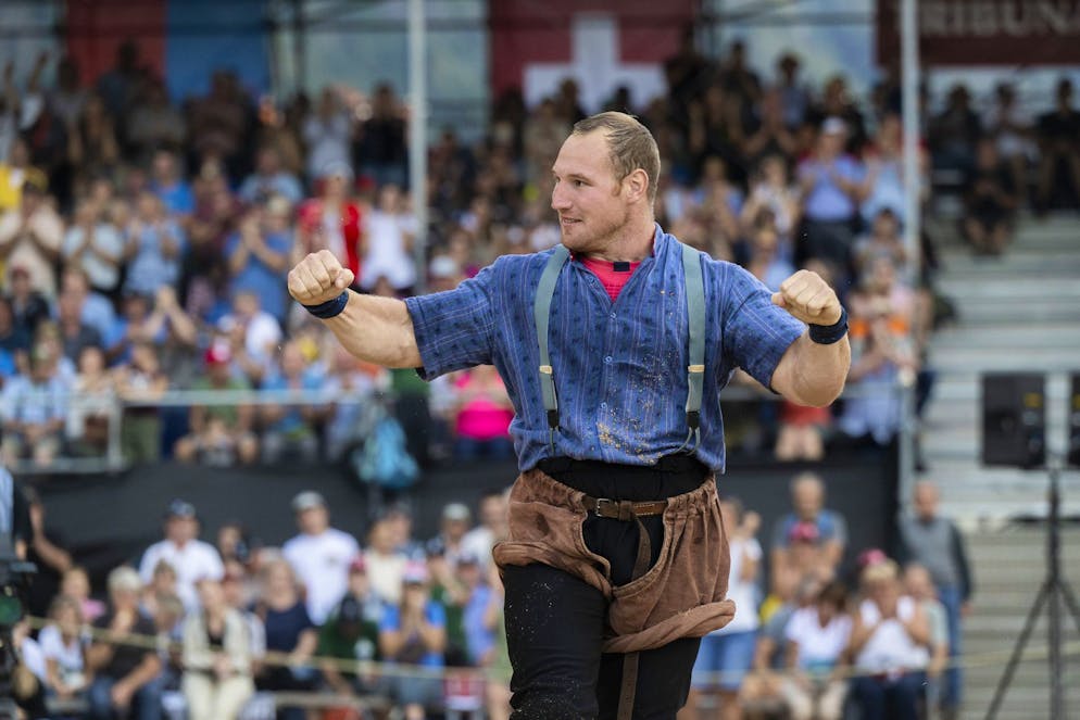 Joel Wicki verabschiedet sich vom Schwingsport.