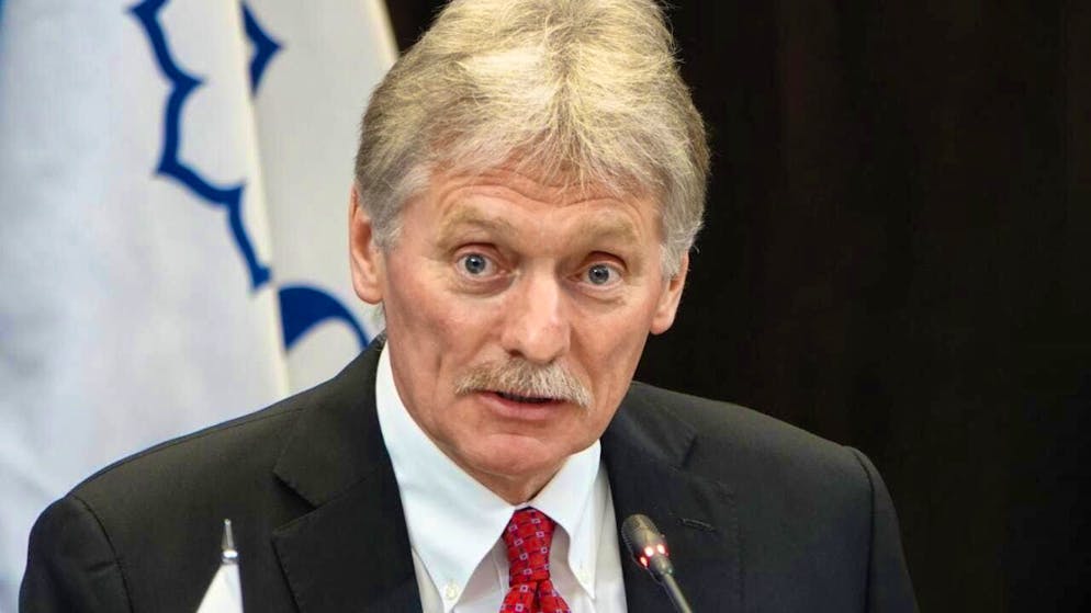 ARCHIVE - Kremlin spokesman Dmitry Peskov speaks at the general assembly of the Organization of Asia-Pacific News Agencies (OANA). Photo: Ulf Mauder/dpa