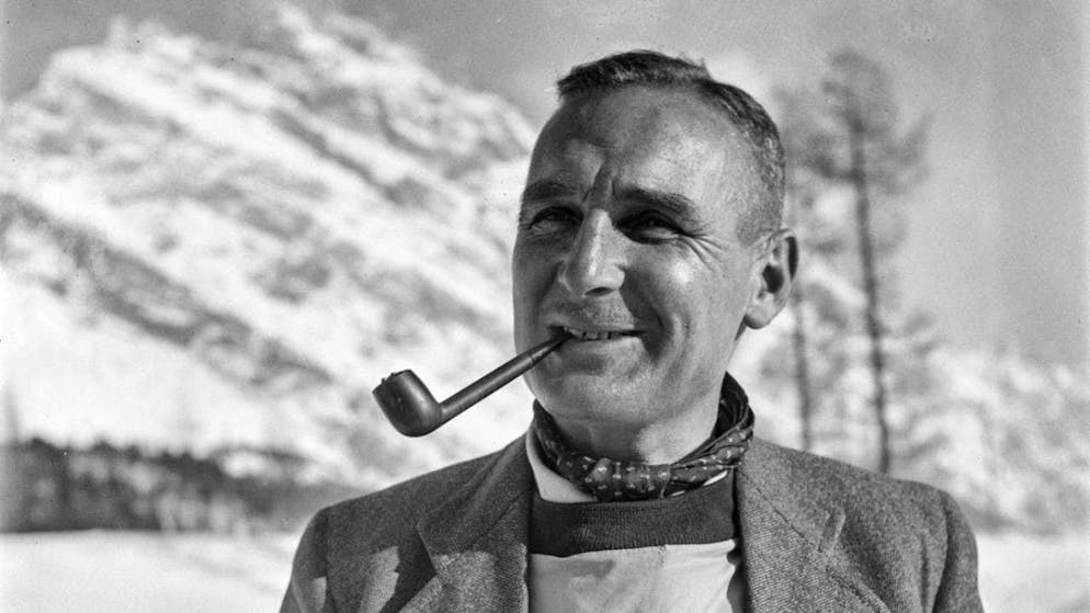 Balloons burst for the first Swiss Olympic gold - Gallery. Officer and skier: Denis Vaucher from Bern led his military patrol to the first Swiss gold medal at the Winter Olympics in Chamonix in 1924 - but this was only confirmed later