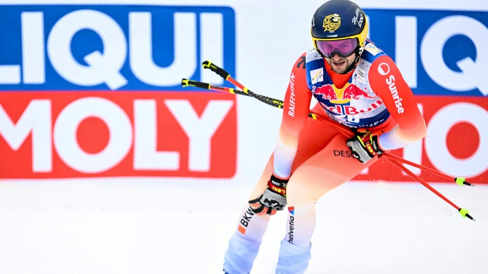 Marco Kohler hat sich in Kitzbühel erneut schwer am Knie verletzt.