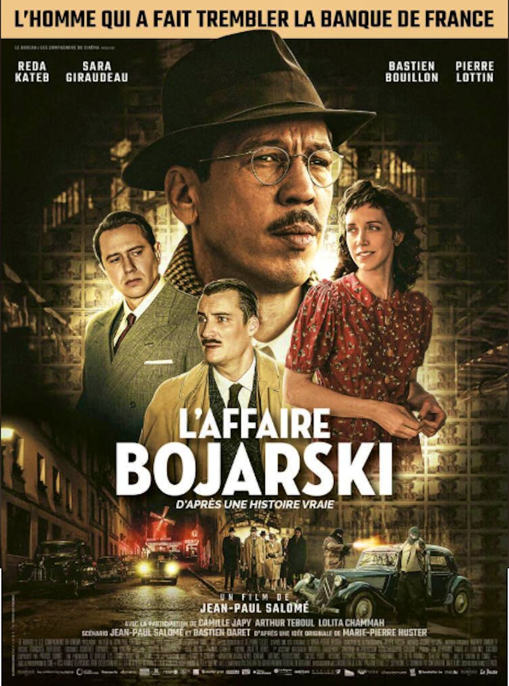 L'affaire Bojarski. L'affiche du film