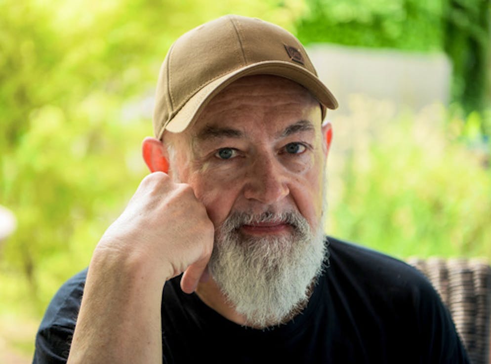 Gerd Knebel vom hessischen Komiker-Duo «Badesalz» während eines Interviews 218. (Archivbild).