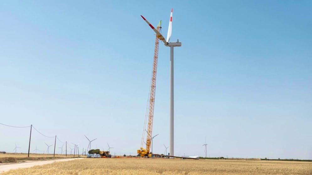 Il nuovo parco eolico di Cerignola.