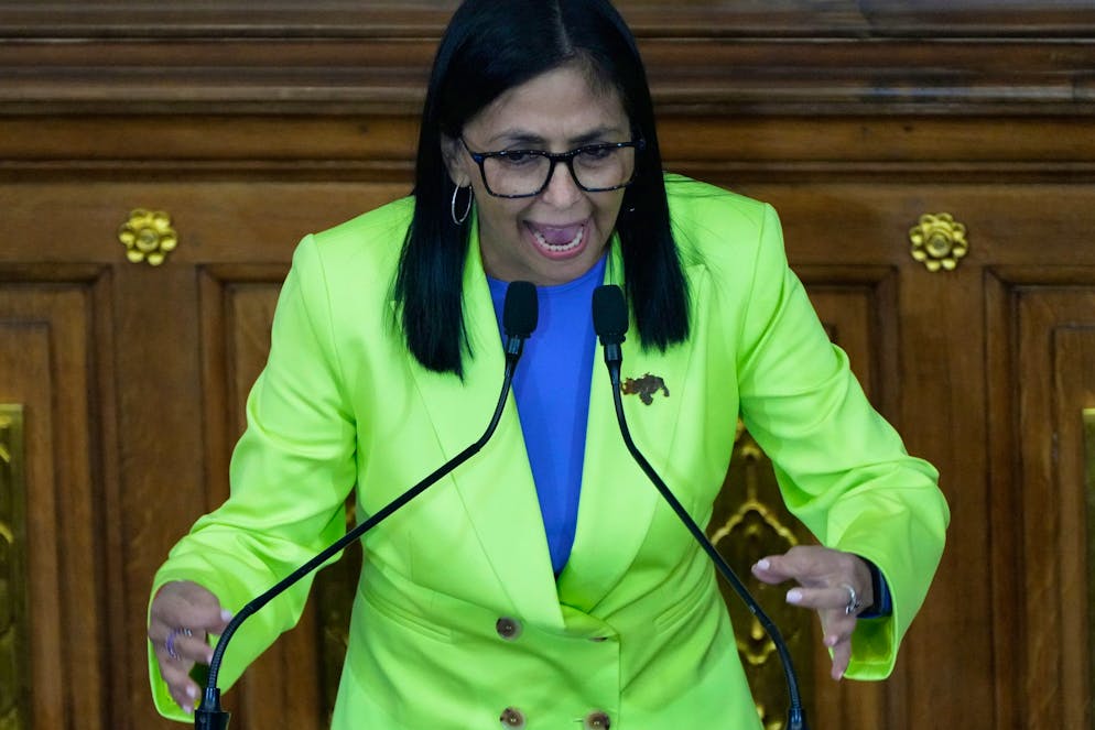 «Il a coûté très cher à cette république d'avoir à faire face aux conséquences du fascisme et de l'extrémisme dans notre pays», s'est-elle exclamée Delcy Rodriguez. (archives)