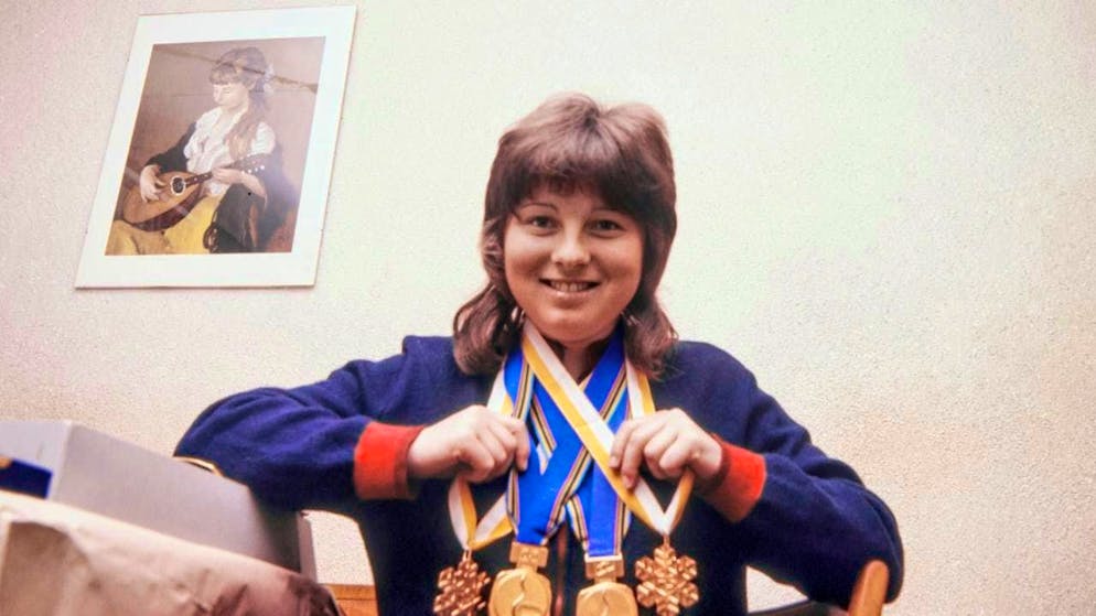 Balloons burst for the first Swiss Olympic gold - Gallery. In the limelight at the age of 17: Marie-Theres Nadig won gold in the downhill and giant slalom in Sapporo in 1972 (there were also gold medals for both at the World Championships at the time)