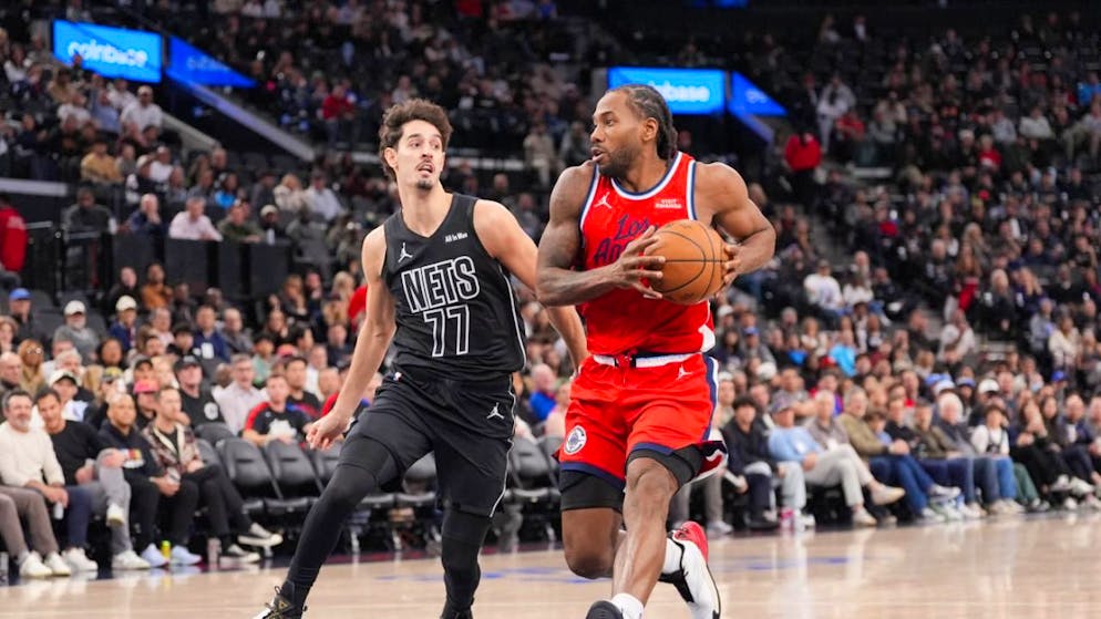 Kawhi Leonard (rechts) erzielte 28 Punkte für die Clippers