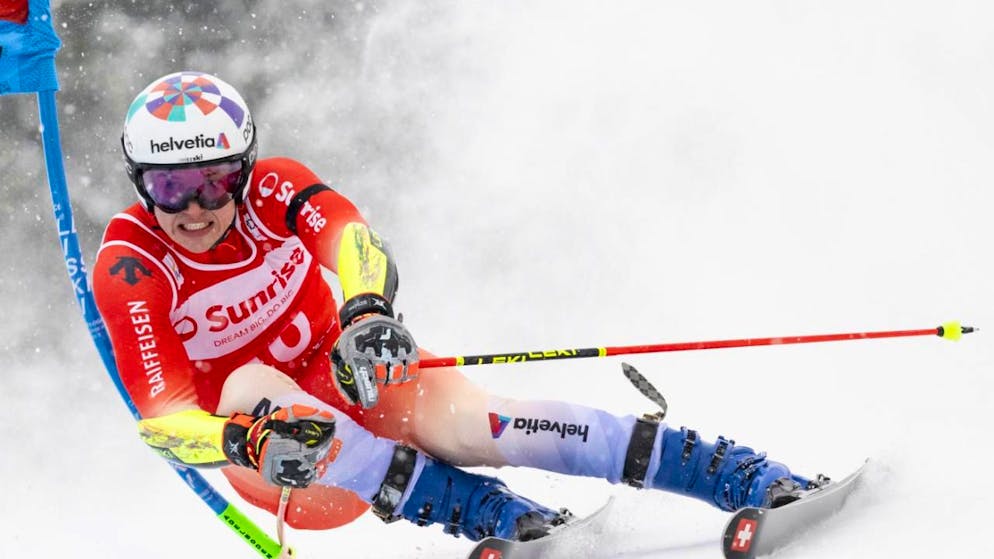 Lenz Hächler gewinnt den Super-G im Europacup-Heimrennen in Verbier