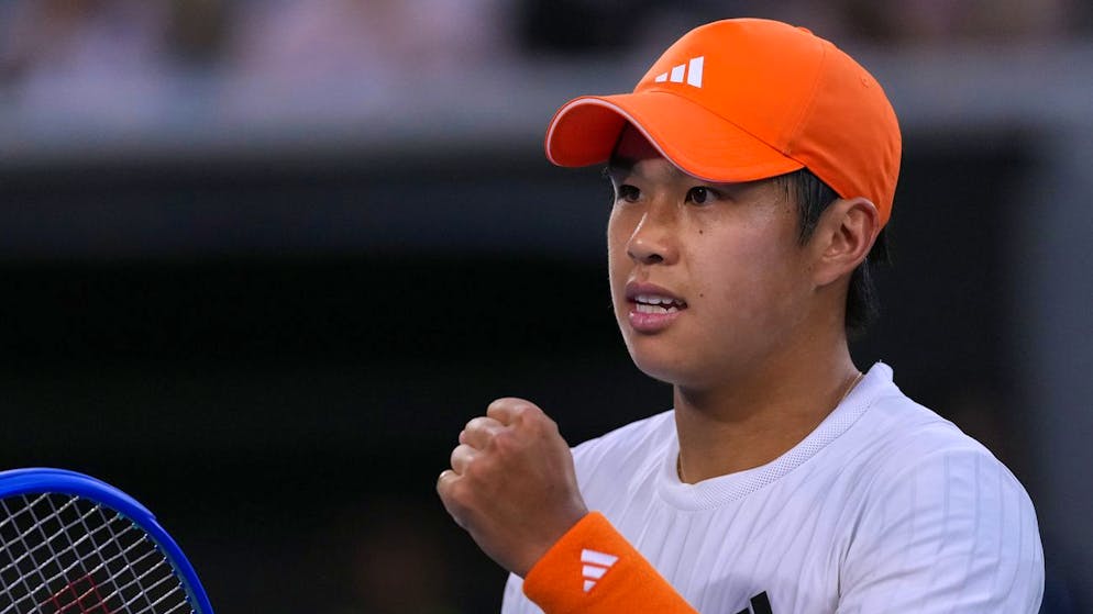 Learner Tien bodigte im Achtelfinal Daniil Medvedev glatt in drei Sätzen.