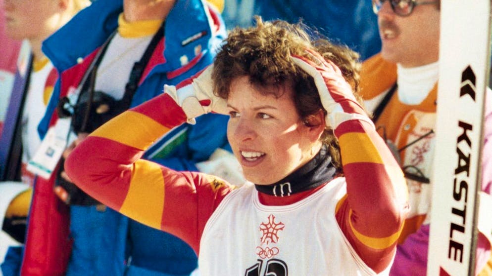 Für das erste Schweizer Olympia-Gold platzen Ballons - Gallery. Die Schweizer Skifahrerin des Jahrhunderts: Vreni Schneider drückte den Spielen 1988 in Calgary, und vielen anderen Rennen, den Stempel auf