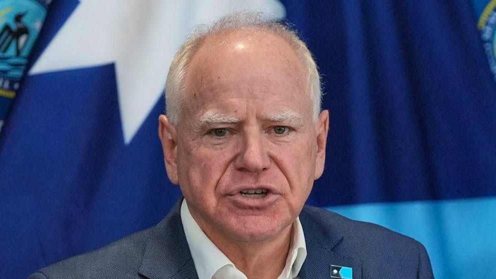 Tim Walz, governatore del Minnesota