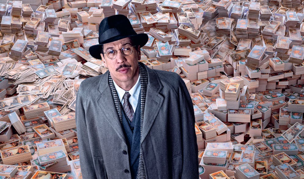 L'affaire Bojarski. Reda Kateb endosse le rôle de Jan Bojarski, un faux monnayeur de talent, qui a fait trembler la Banque de France pendant 15 ans.