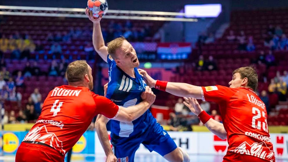 Euro de handball. Tenue en échec par l'Islande, la Suisse ne verra pas les demies