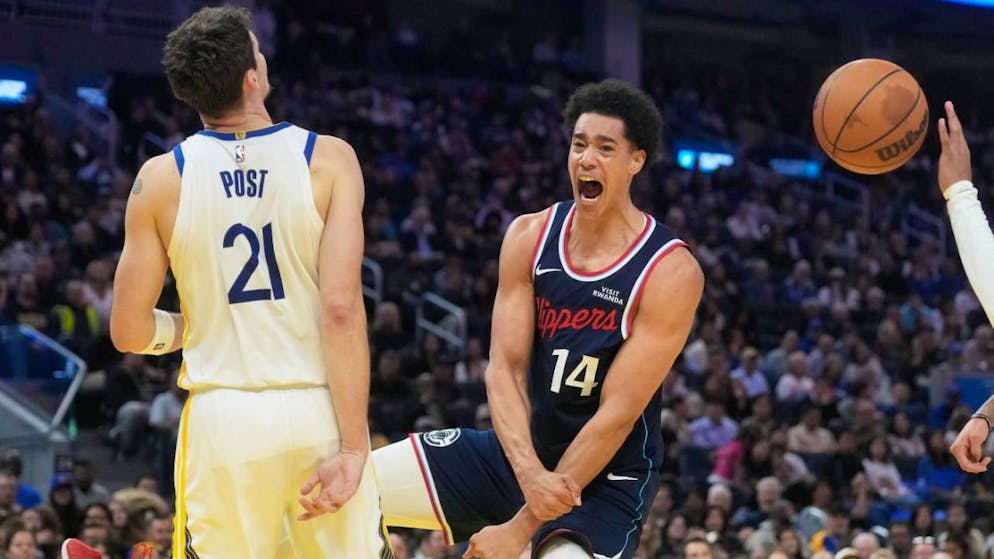 Yanic Konan Niederhäuser (rechts) wird am Turnier der "Rising Stars" antreten