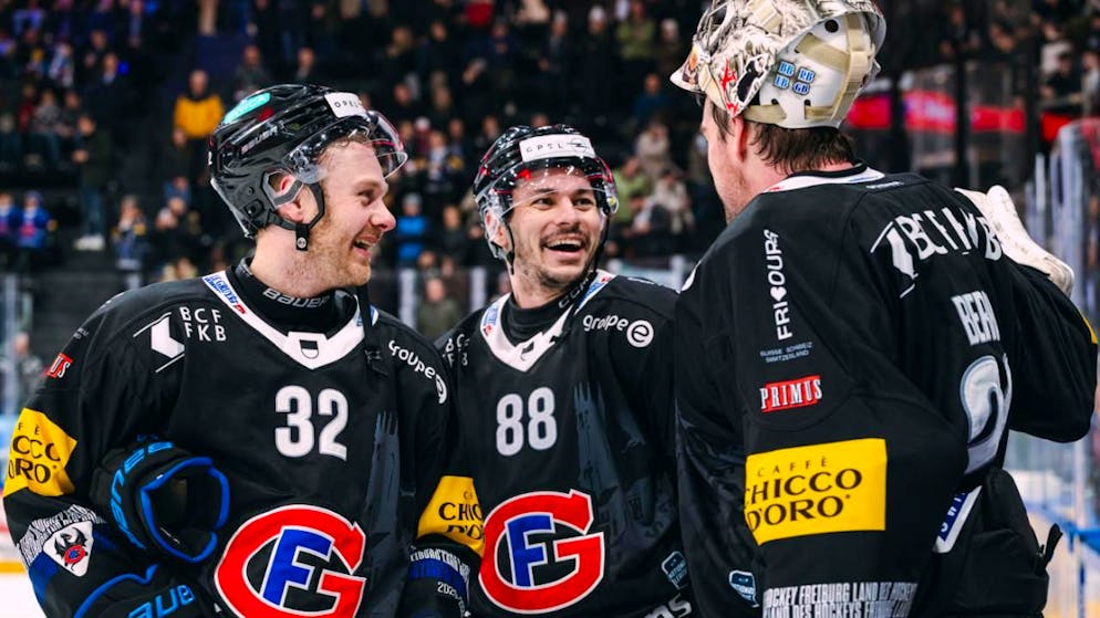 Lucas Wallmark schoss Fribourg in der Verlängerung zum siebenten Sieg in Serie