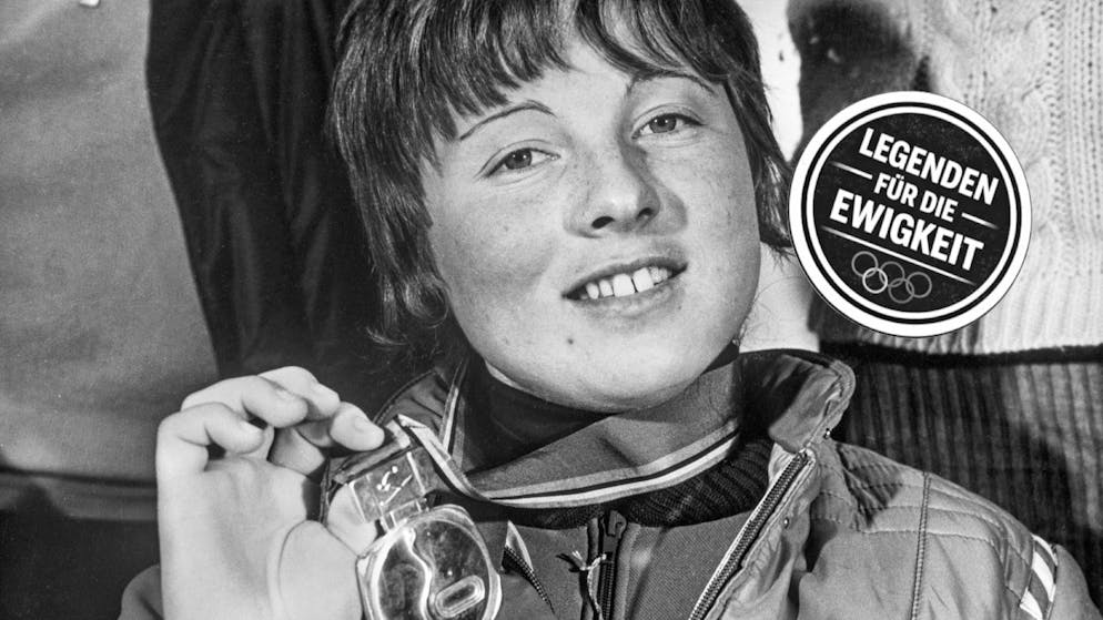 «Ich weiss ja, wie sie aussieht». Maite Nadig verschenkte ihre Olympia-Medaille einem unbekannten Deutschen