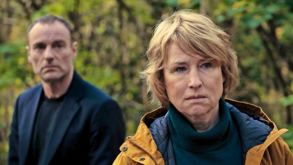 «Tatort» im Check: Wie oft töten Wölfe Menschen?. Susanne Bonard (Corinna Harfouch) und Robert Karow (Mark Waschke) ermitteln das letzte Mal gemeinsam im «Tatort» Berlin.