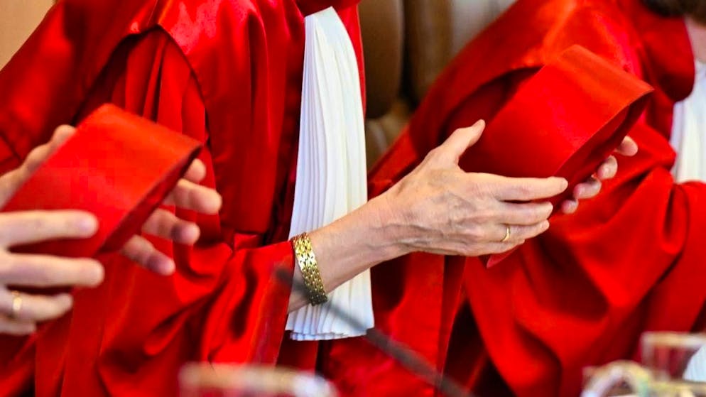 ARCHIVE - The German Federal Constitutional Court announces a verdict (archive photo). Photo: Uli Deck/dpa