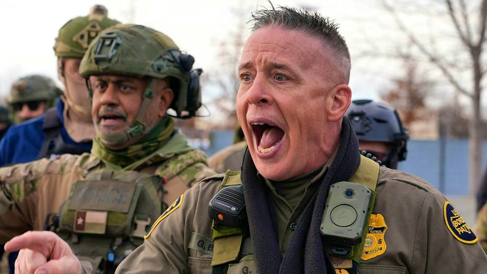 Trump hints at U-turn in Minneapolis - Gallery. Bovino became the enemy of Trump critics with his actions in Minneapolis. (archive image)