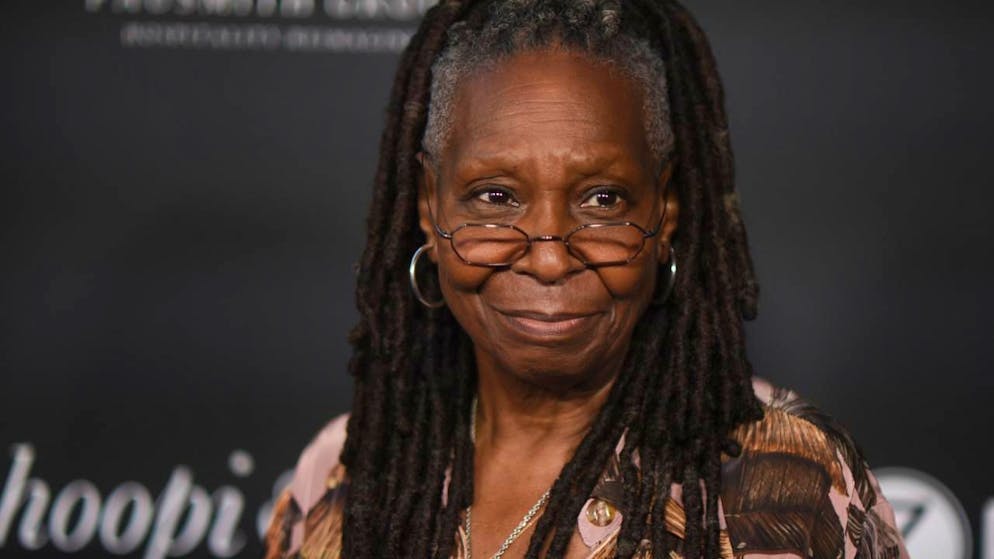 L'attrice statunitense Whoopi Goldberg
