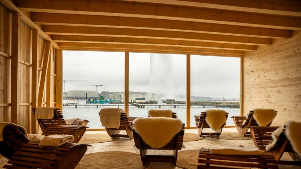 La Banquise près du Jet d'eau à Genève offre notamment deux salles de repos aux utilisateurs.