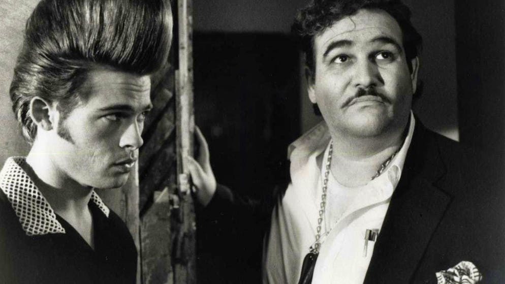 Solothurn Film Festival dedicated to artistic awakening - Gallery. Brad Pitt and Michael Luciano in the film "Johnny Suede" (1991), which was produced by Ruth Waldburger from Zurich.