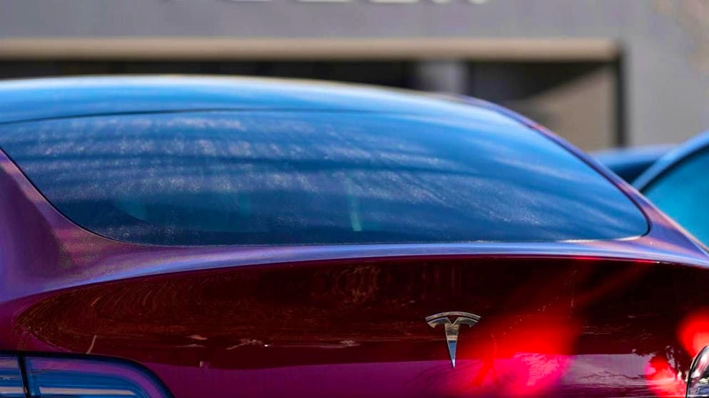 Tesla has closed a year with a decline in sales for the first time. (archive picture)