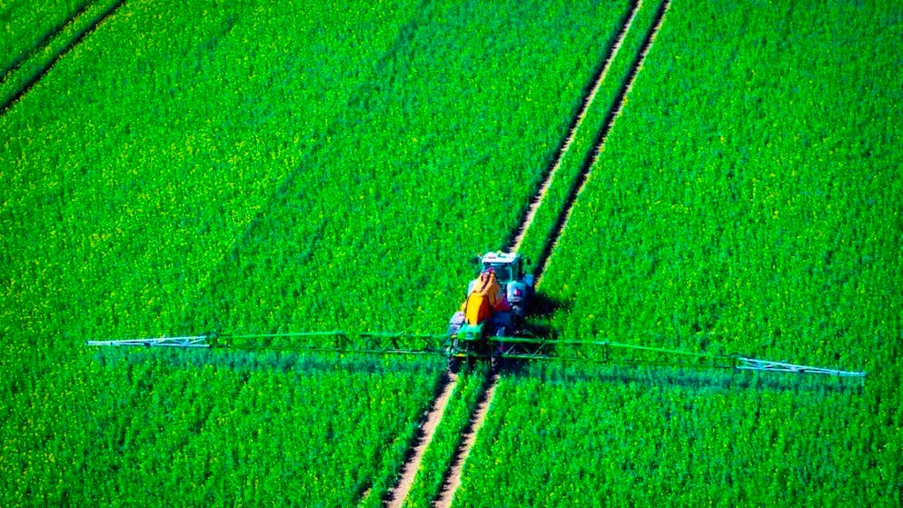 Most pesticides were found in agricultural fields. However, residues were also found in the soil where pesticides are not normally used. (archive picture)