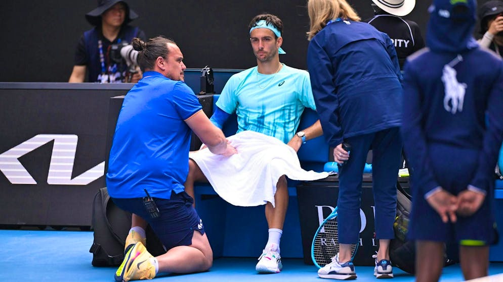 Bitter quarter-final exit for Lorenzo Musetti at the Australian Open.