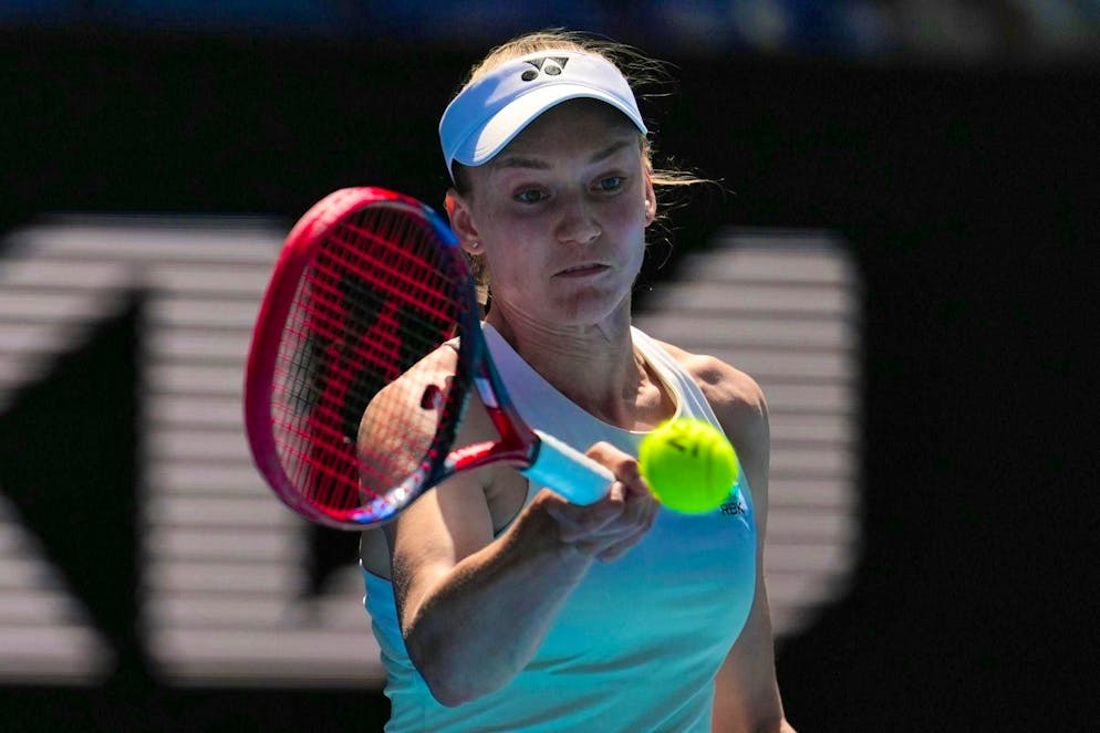 Kazakhstan's Elena Rybakina has reached the semi-finals of the Australian Open.