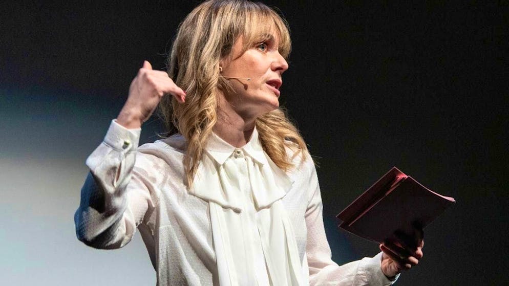 Swiss "Tatort" actress Anna Pieri Zuercher stepped behind the camera for her short film "Cherubs", which has been nominated for the Swiss Film Award. (archive picture)