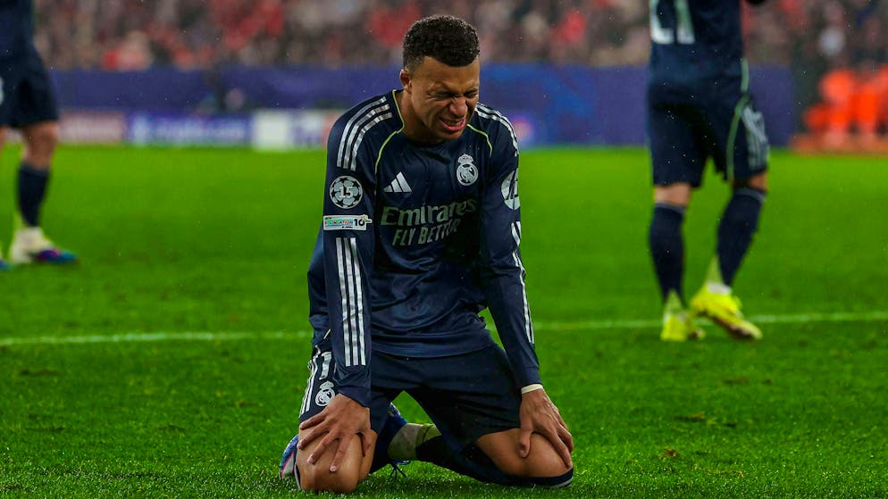 Kylian Mbappé has to take a detour with Real despite scoring a brace.