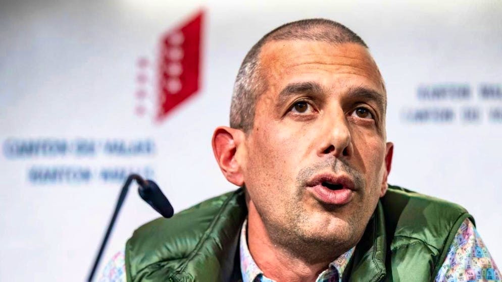 Valais cantonal geologist Guillaume Favre-Bulle has been in office since October 1. He faces a variety of challenges.