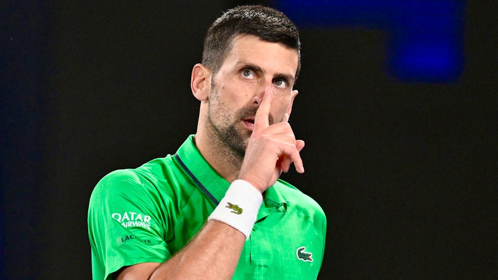 Novak Djokovic se trouve désormais à deux victoires d'un 25e titre du Grand Chelem.