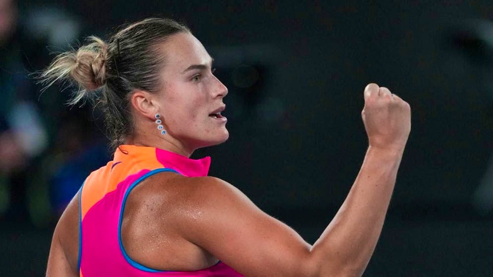Aryna Sabalenka also gives Ukraine's Yelina Svitolina no chance.