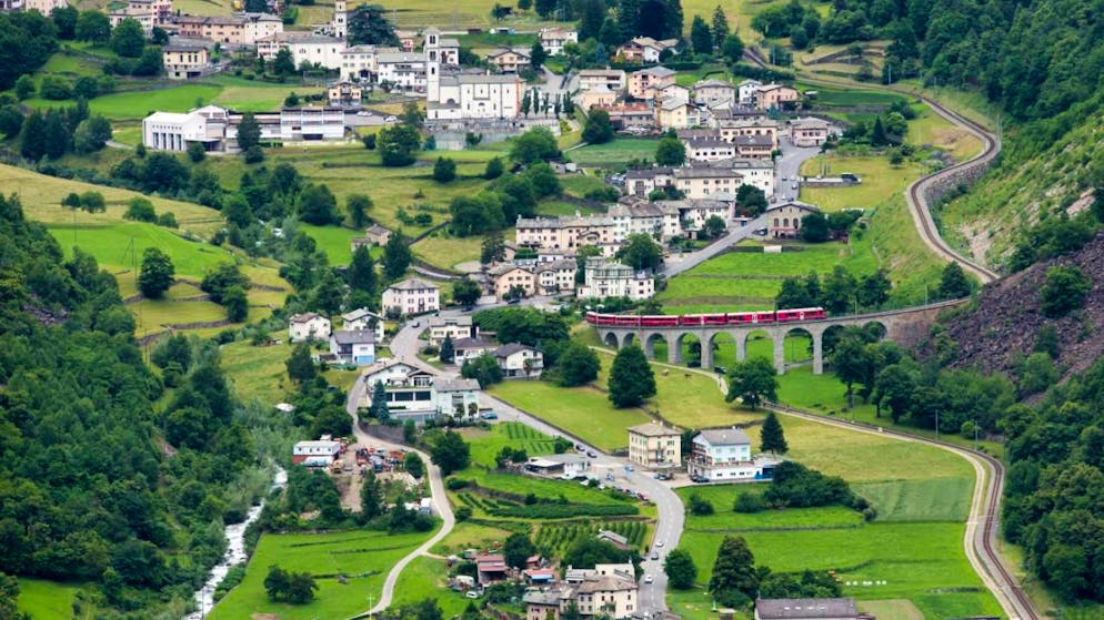 Olten (SO) e Brusio (nell'immagine d'archivio) sono agli antipodi in Svizzera in termini di offerta di posti di tirocinio.