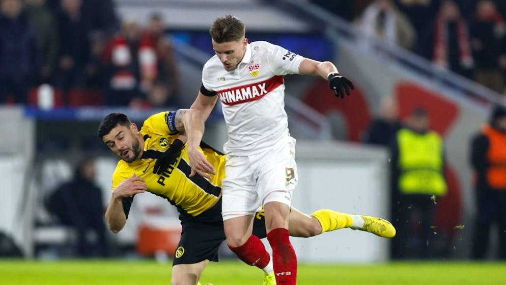 Beim letzten Auftritt in Stuttgart mussten die Young Boys untendurch. Am Donnerstag wollen es die Berner um Captain Loris Benito besser machen.