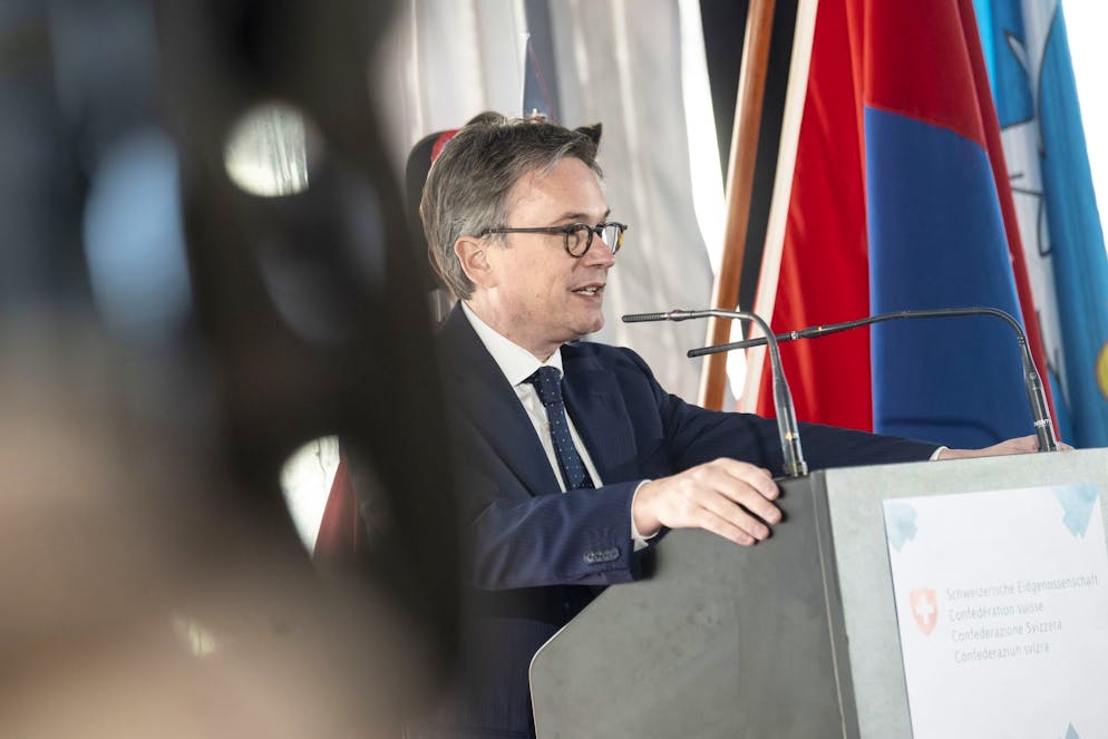 Il Consigliere di Stato Christian Vitta in un'immagine d'archivio.