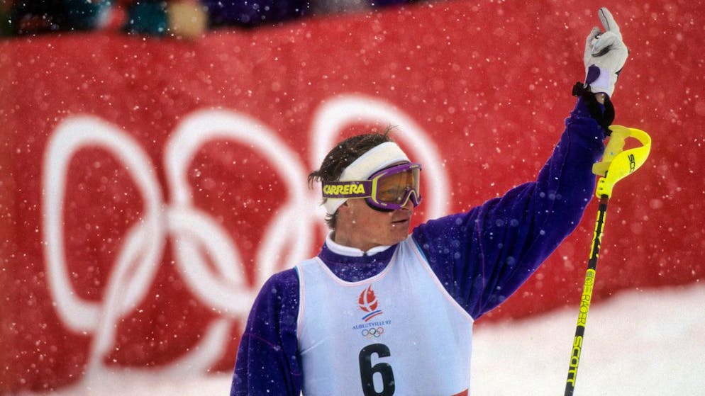 Legendäre Olympia-Momente. Paul Accola – rückwärts ins Ziel und Mittelfinger für die Jury