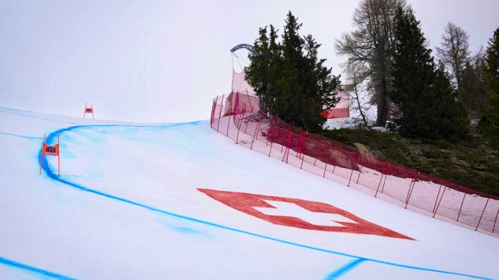 The second training session for the women's downhill in Crans-Montana has been canceled.